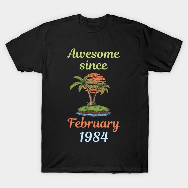 Island Art February 1984 T-Shirt by rosenbaumquinton52